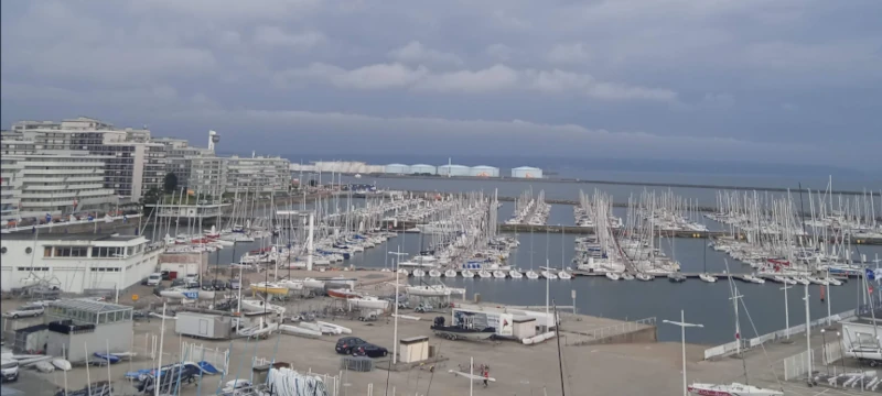 Vue sur la ville et le port du Havre