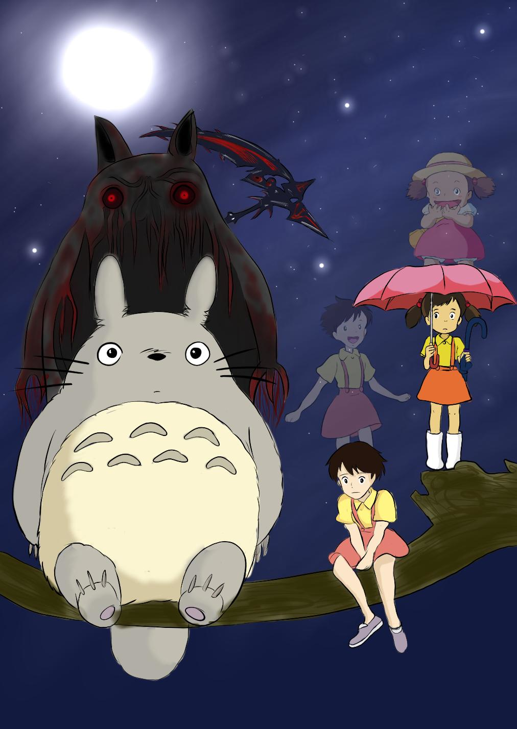 Illustration Totoro