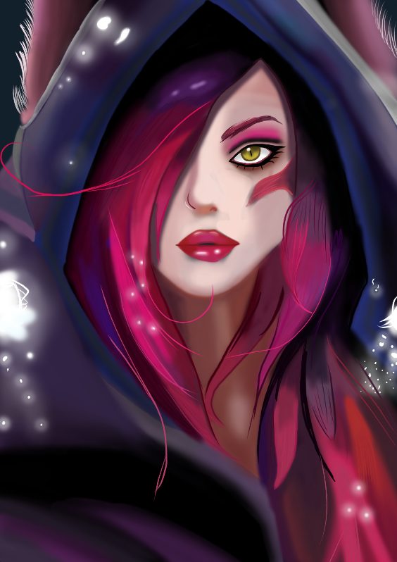 Illustration Xayah